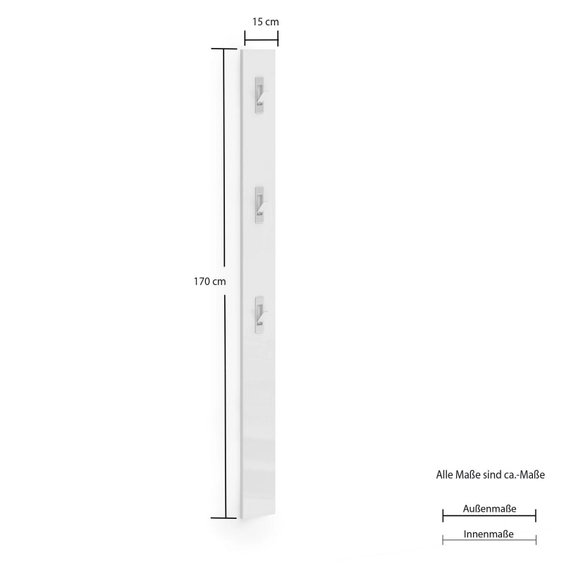 Appendiabiti con 3 ganci IDEA 24 made in Italy made in Italy