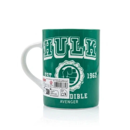 mug avengers collegiate 330cc hulk