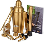 Set di shaker per cocktail a 10 pezzi premium