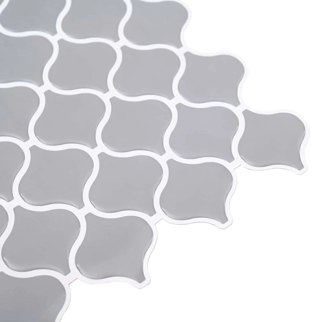 Piastrella Lanturn 20 pcs Grigio 27 x 27 cm Poliuretano e PET 42046238