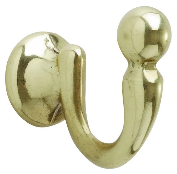 BL FERMATENDA GANCIO SFERA 33X26 ORO LUCIDO 2 PZ- 5,0 blister
