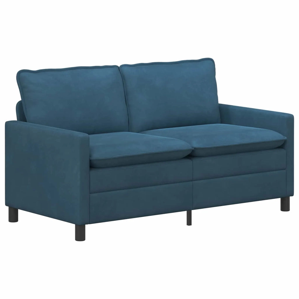 Set di divani 2 pcs Blu Velluto 3417153
