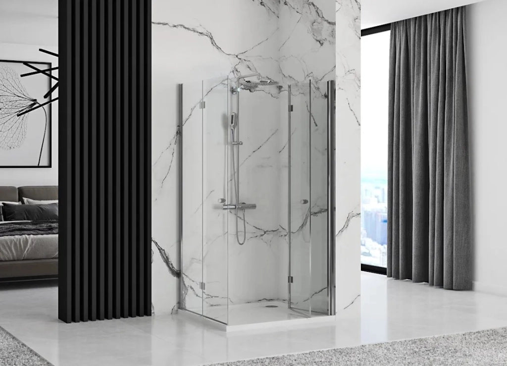 Cabina Doccia Pieghevole Rea Fold N2 Modulare 100x100