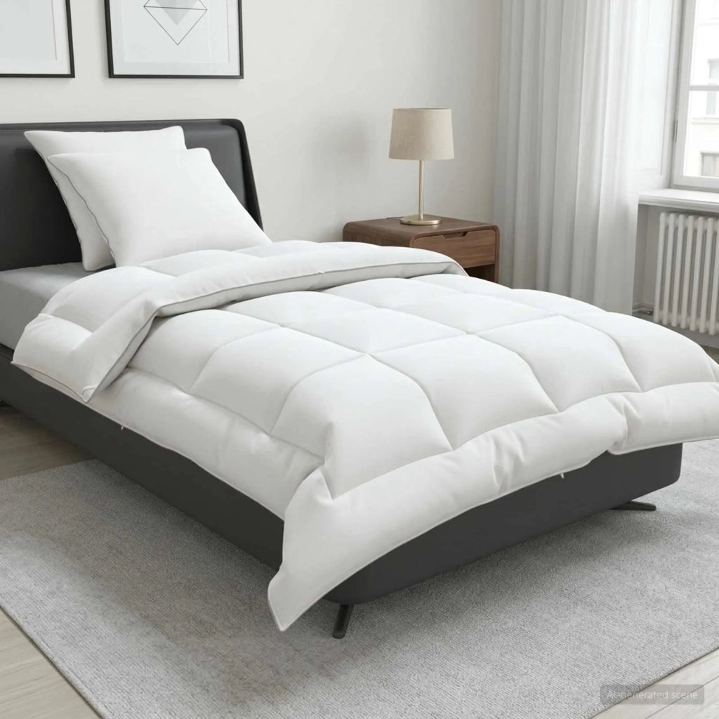 Set di piumone e cuscini 3 pcs 140x220 cm 4 stagioni 220 GSM 3441330