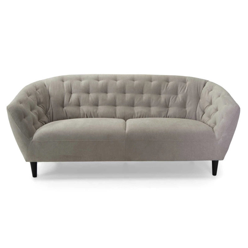 Divano Verrazzano 3 Posti Tessuto Sabbia Cm 191x84h78