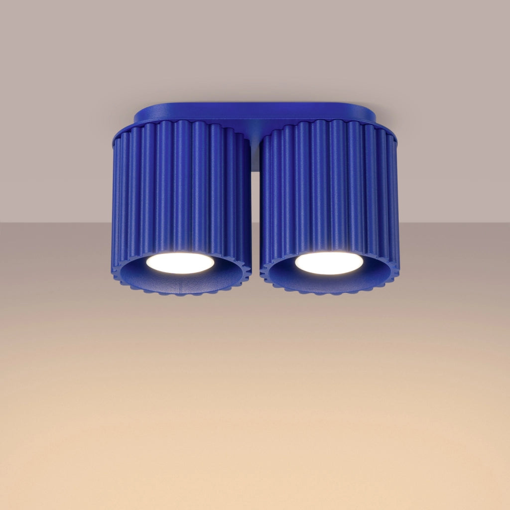 Lampada da soffitto AURA 2 ultramarine GU10