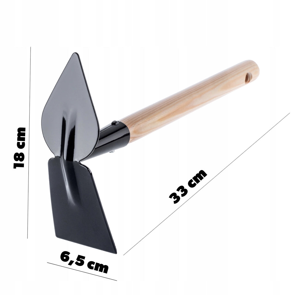 Zappa da giardino KADAX per estirpare le erbacce, 6,5 cm, piccola, 33 cm