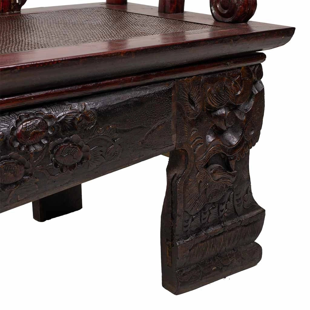 Sgabello in legno marrone 210x64x95h