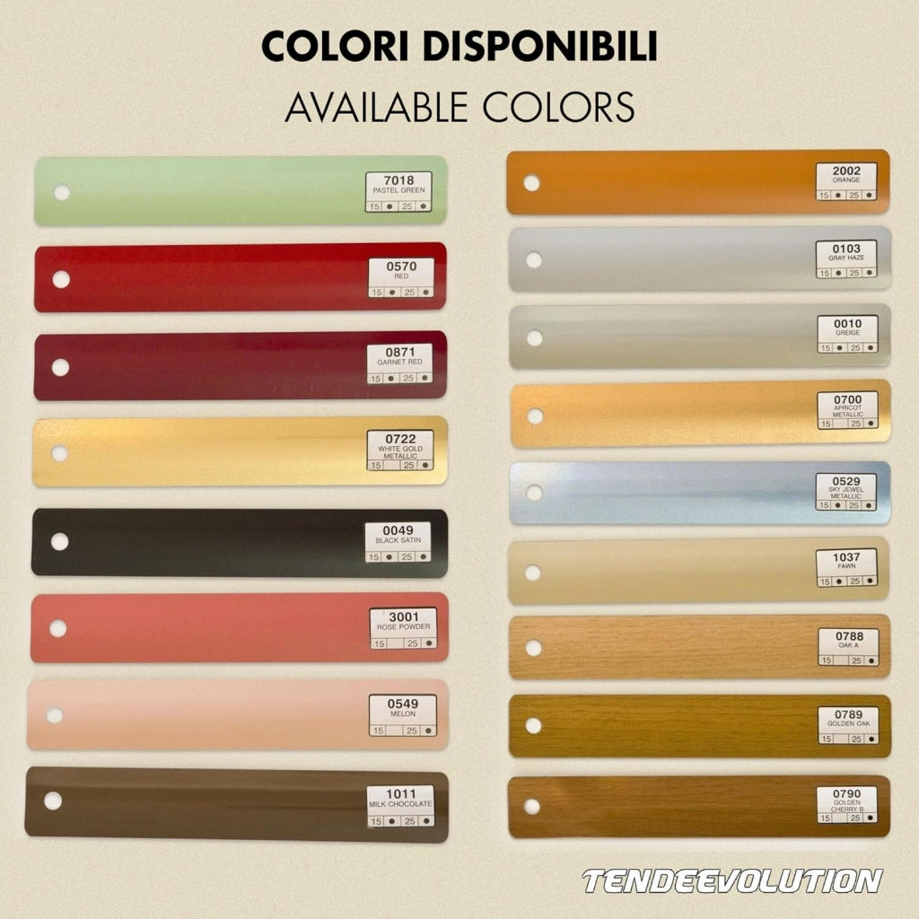 Tenda Veneziana Su Misura in Alluminio, Lamella da 25mm - Larghezza 1,25 x Altezza 1,50, Col. Bianco 001, Comando e Orientamento a Sinistra