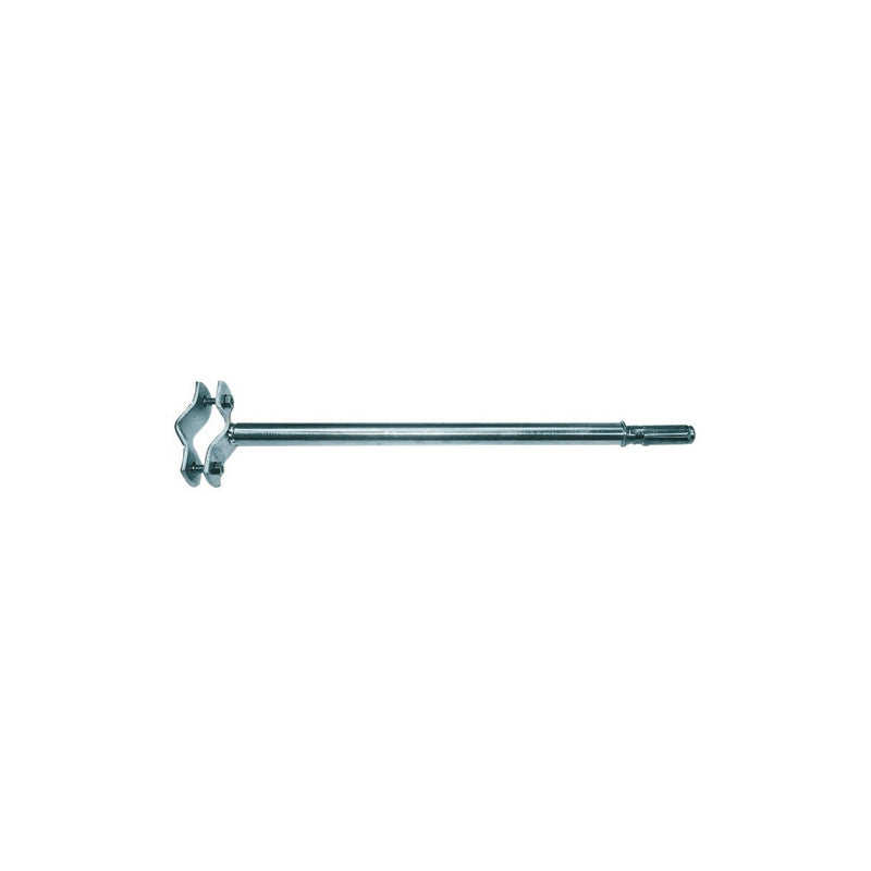 Zanca per antenne M10x55 lunghezza 25 cm – in zama zincata bianca – Minutex