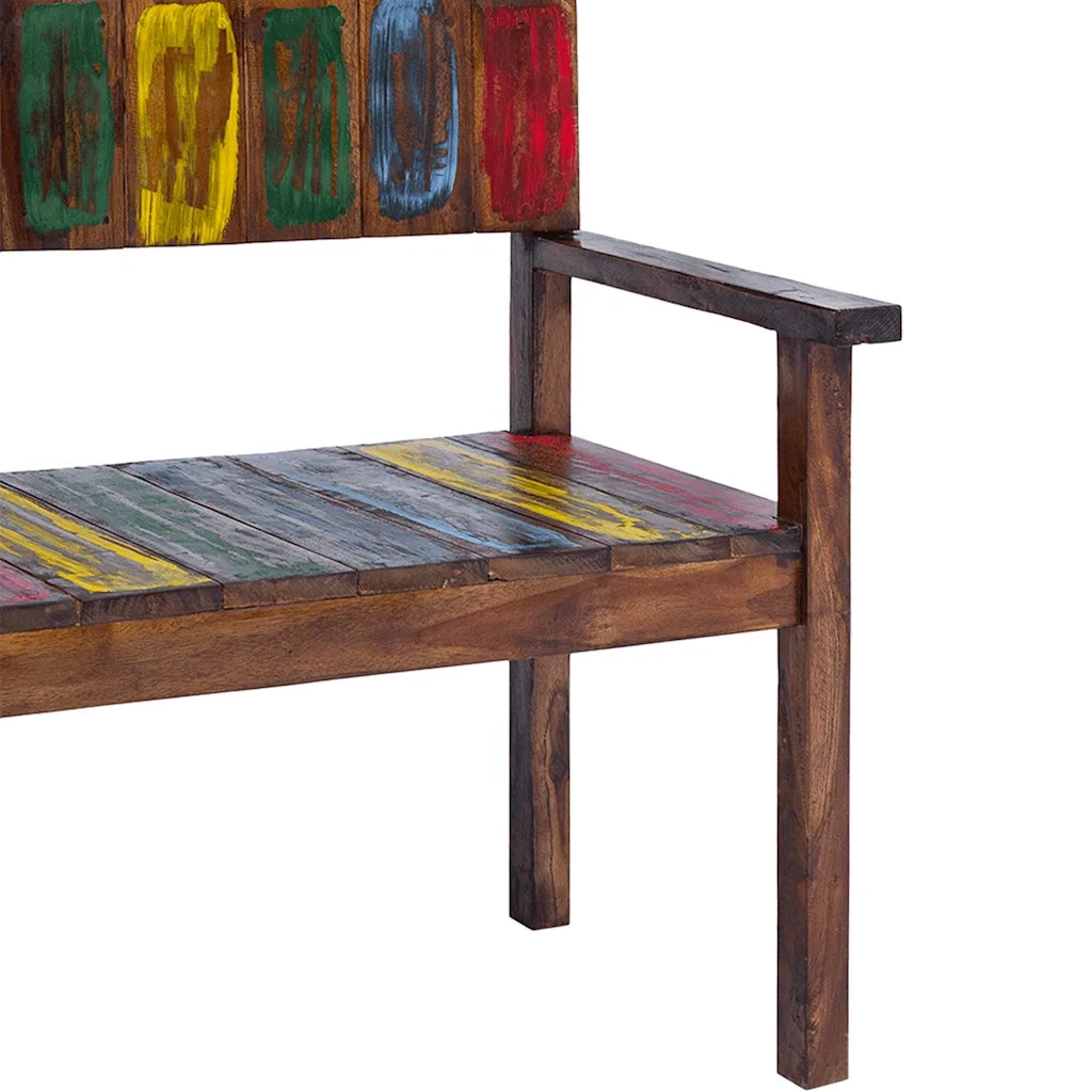 Sedie da Pranzo 4 pz in Legno Massello di Recupero 326180