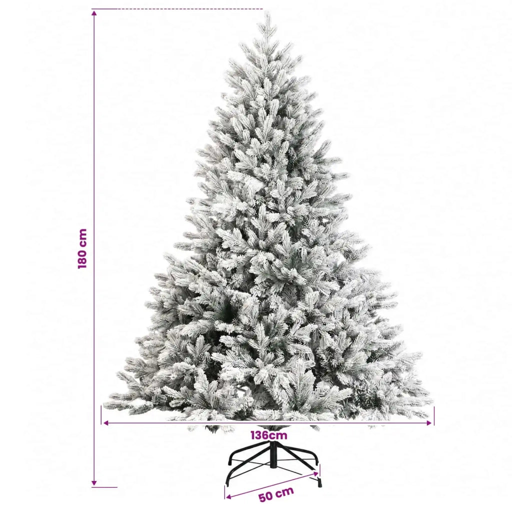 Albero di Natale Artificiale con Rami Pieghevoli 180 cm 42055494