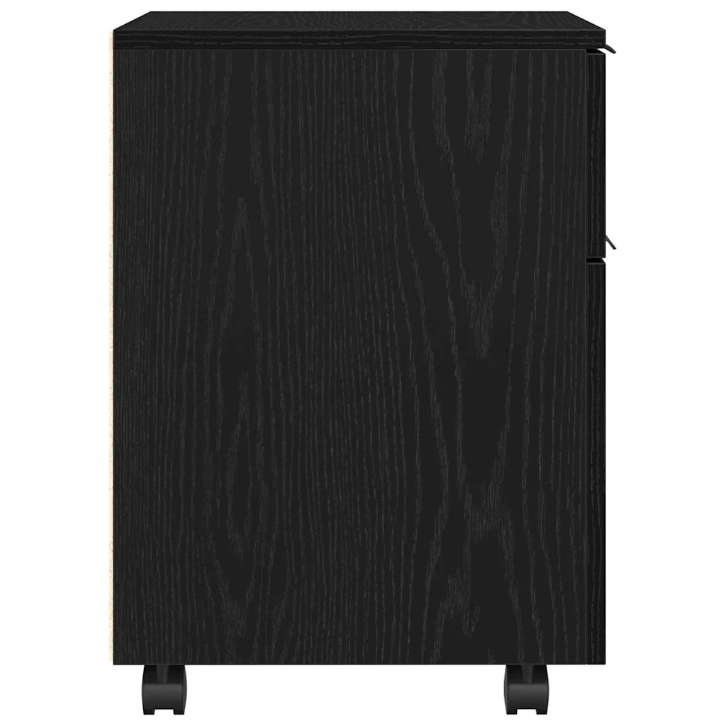 Armadio per File Rovere Nero 45 x 38 x 54 cm Legno multistrato CFW1866905