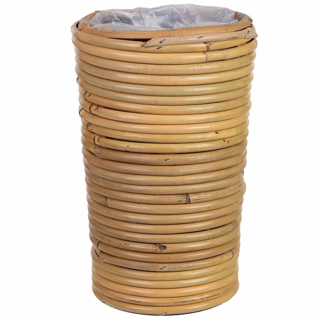 Vaso in bambù 15x15x23h cm