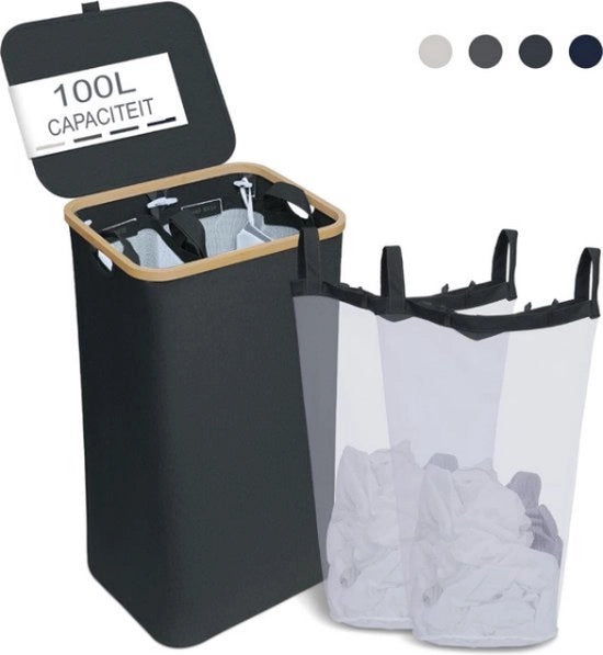Borsa per Lavanderia - 2 Cestelli - 100L