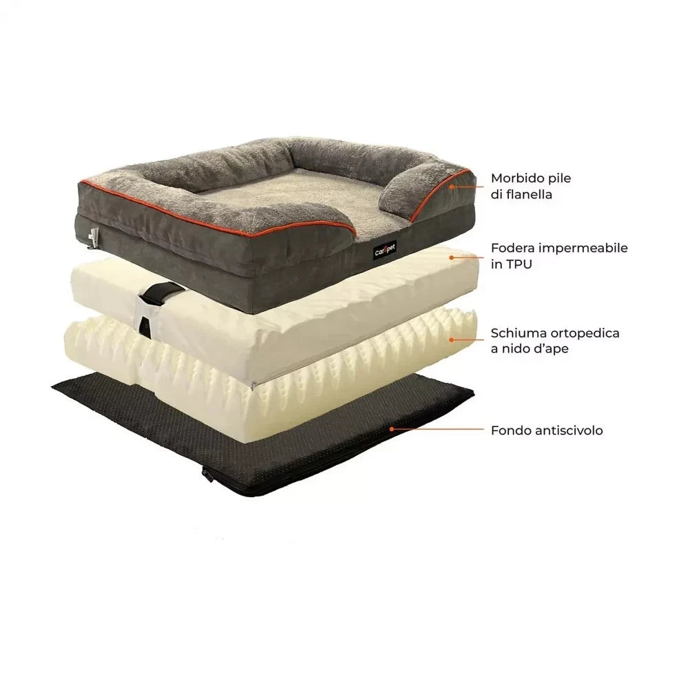 Carepet Cuccia SMART L Grey