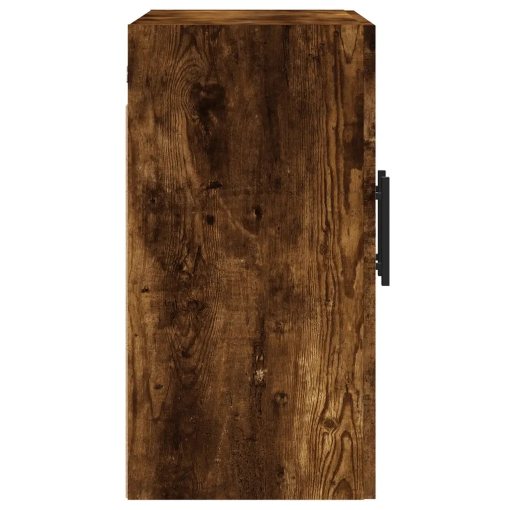 Armadietto a Muro Rovere Fumo 60x31x60 cm in Legno Multistrato 829993