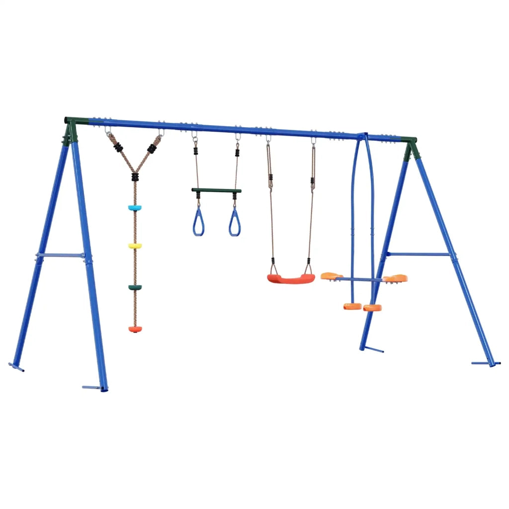 Set di Altalene per Esterni Multicolore Acciaio e PE 3429840