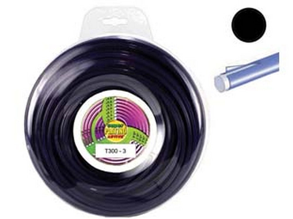 1blister filo nylon "platino t300" tondo viola decespugliatori  mm3 blister mt67 cod:ferx.fer315807