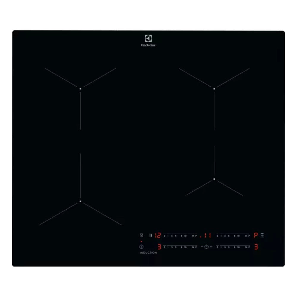 Piano cottura ad induzione Electrolux CIL61443C 4 zone 60 cm. con tecnologia Hob2Hood® nero