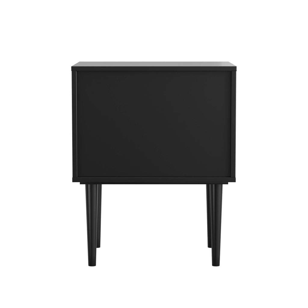COMODINO classico in MDF marrone antico