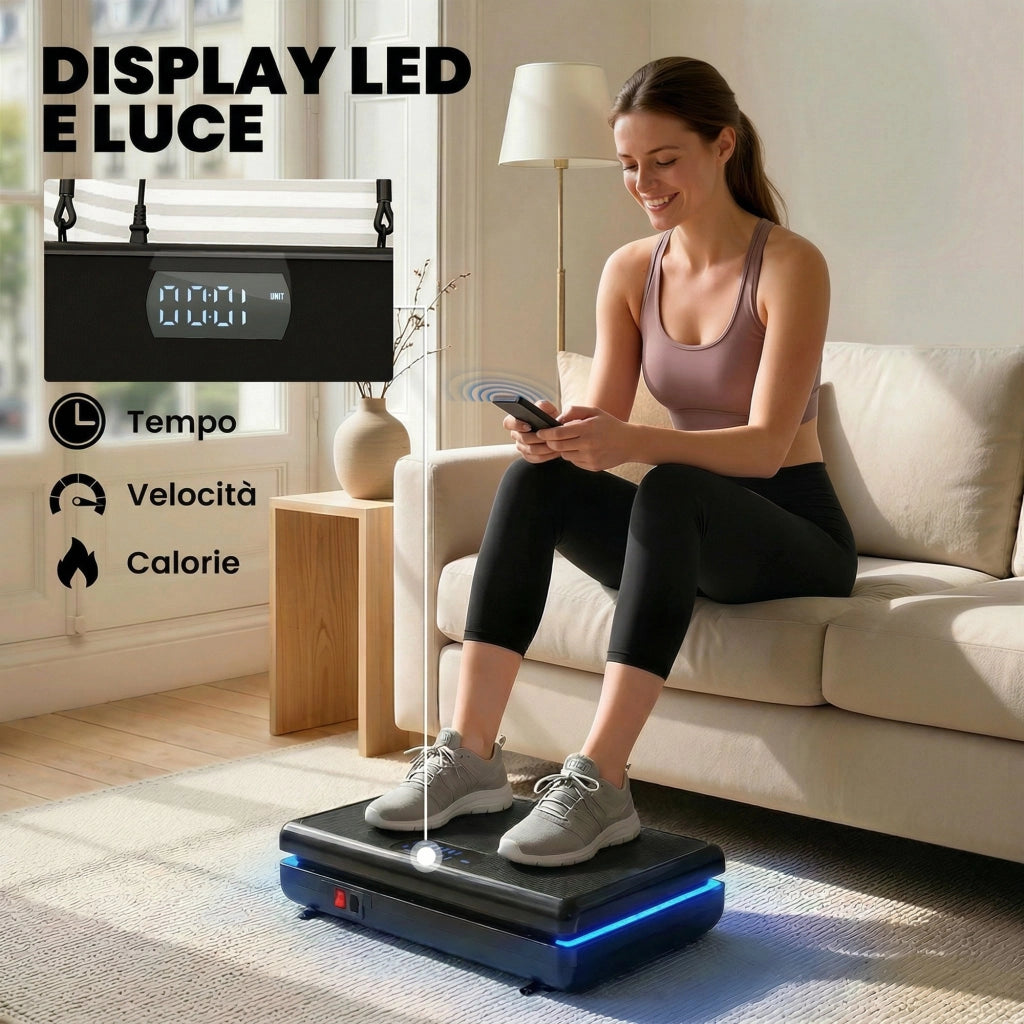 Pedana Vibrante ¨C zephmum ¨C 120 livelli, 5 programmi