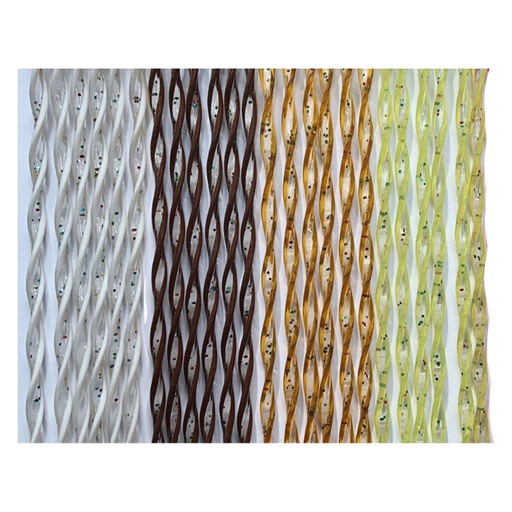 Tenda Elicoidale 'Luna' Cm. 100 X 220 - Giallo/Trasparente