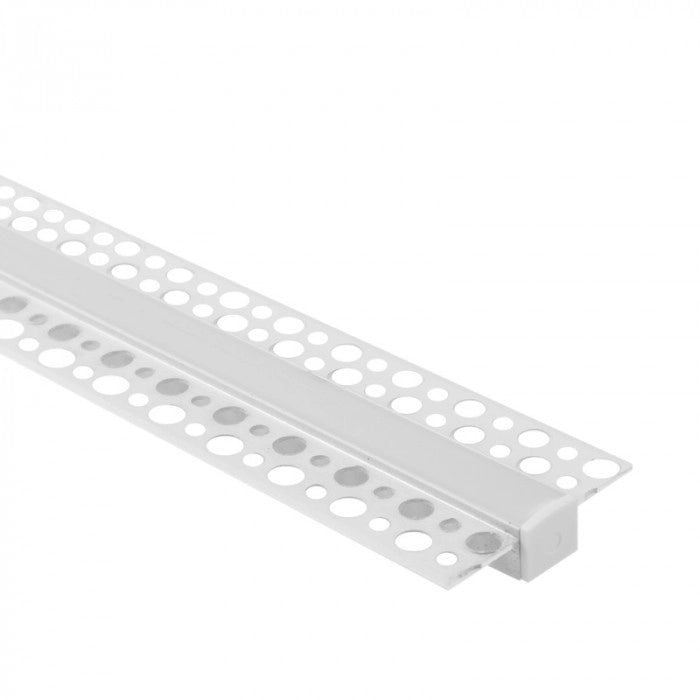 Profilo LED incasso GP-01 bianco diffusore opale 1m