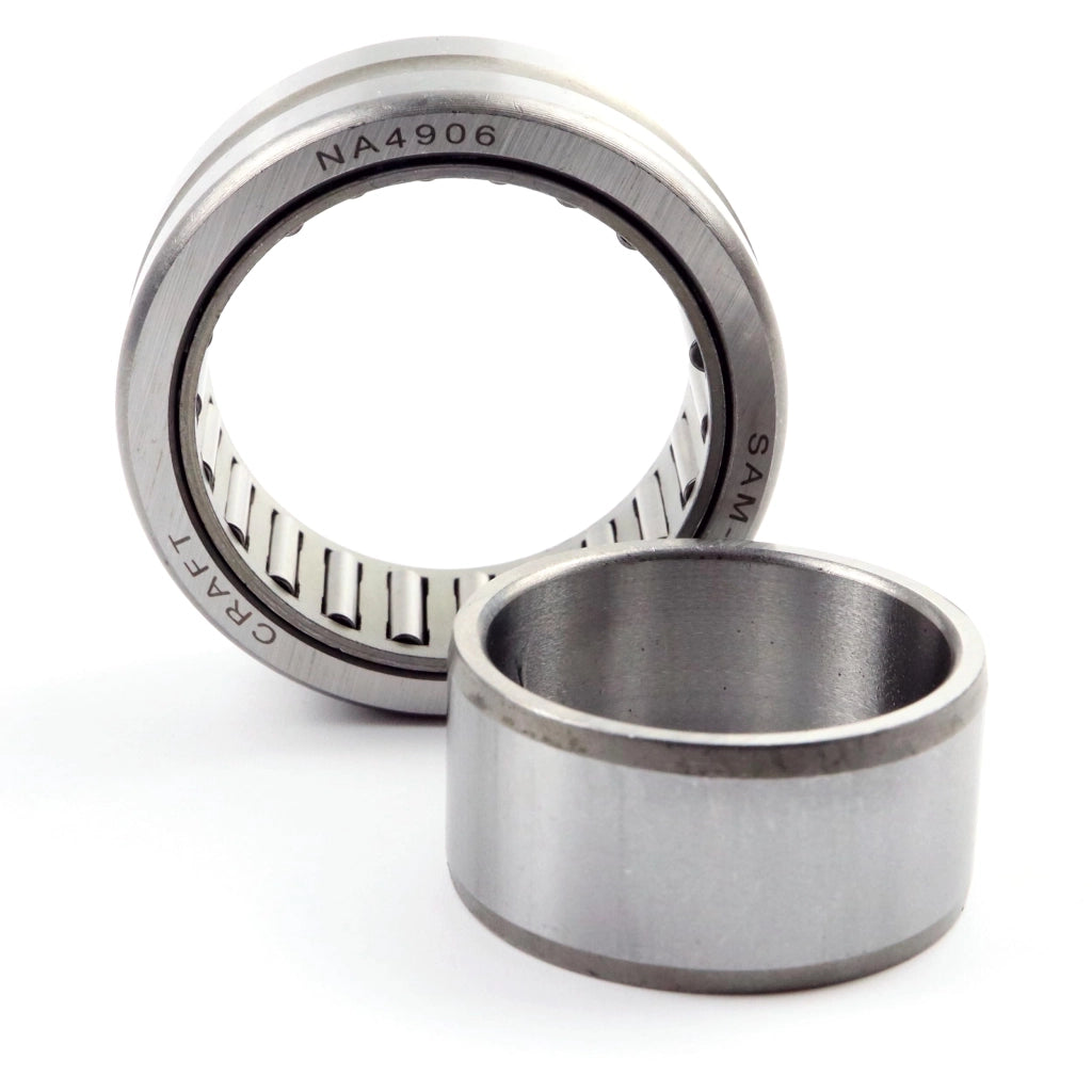 Cuscinetto a rulli con anello interno NA4906, dimensioni 30x47x17 mm, conforme alla norma DIN 617