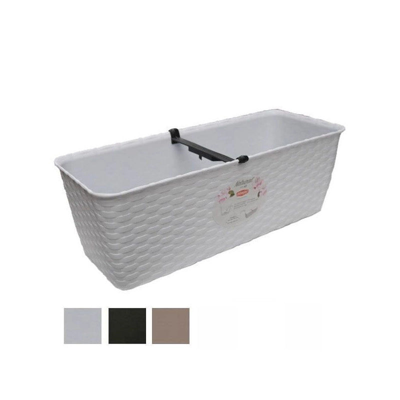 Vaso Natural Rett. Moka 30X13 H 11 Stefanpl