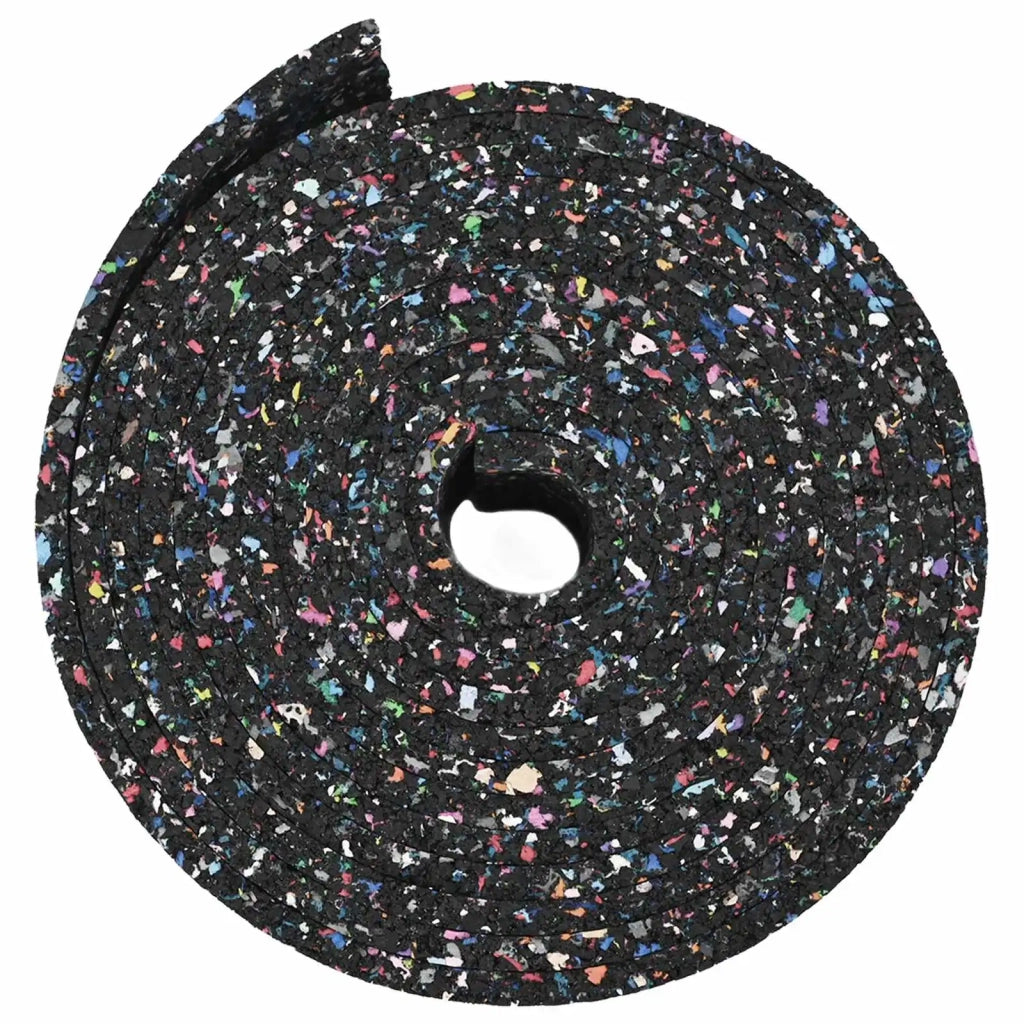 Rotolo di Granulato in Gomma Nero 1000 x 12 x 1 cm Gomma 42027307