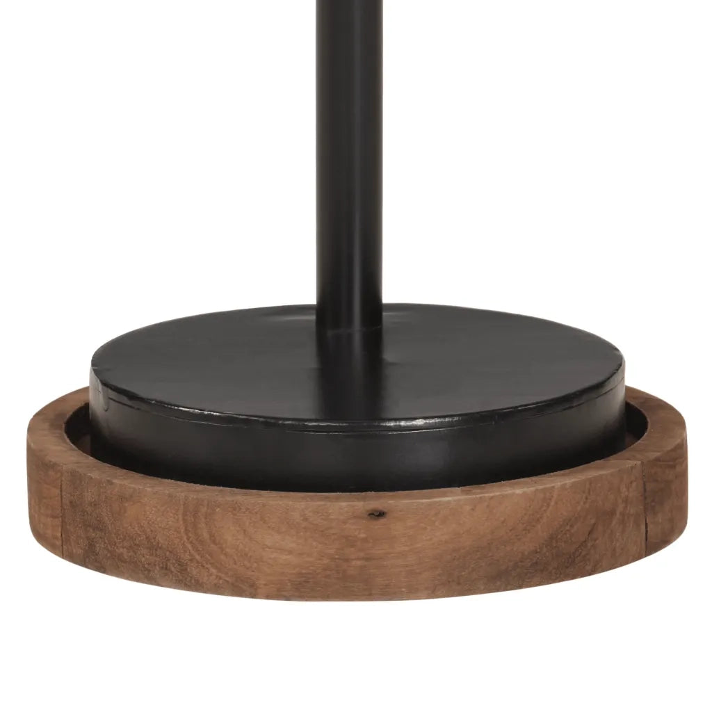 Lampada da scrivania industriale ergonomica 18 x 18 x 60 cm atmosfera accogliente in ferro nero 02_0047548
