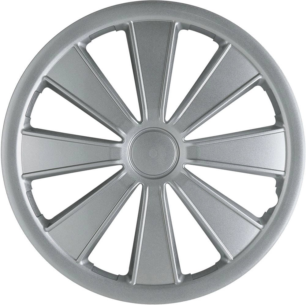 Borchie Set copricerchi auto grigio imola 15'' 4 pezzi in ABS