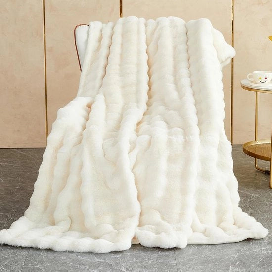 Piuma Finta in Feltro - Comfortevole e Calda - 1 pezzo - Bianco