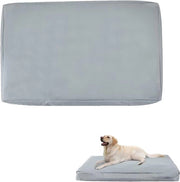 Coperchio impermeabile per letto per cani - lavabile e rimovibile - materasso per cani con chiusura a zip