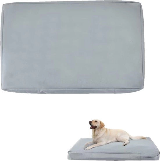 Coperchio impermeabile per letto per cani - lavabile e rimovibile - materasso per cani con chiusura a zip