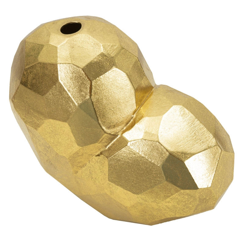 Vaso Heart Gold cm 19x9x18