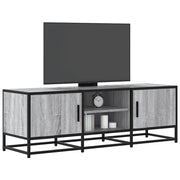Mobile TV-Credenza TV-Console TV Grigio Sonoma 120x35x41cm Legno Multistrato e Metallo