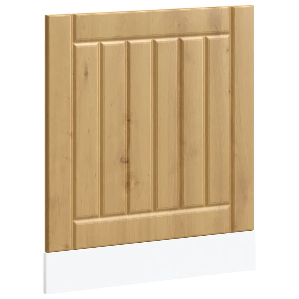 Pannello Lavastoviglie Rovere Artigianale Legno Multistrato 853906