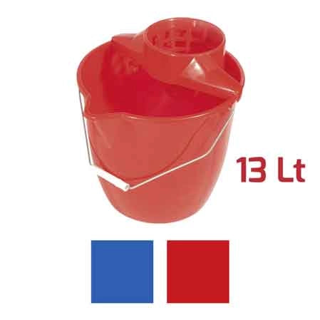 SECCHIO TONDO CON STRIZZATORE 13 lt