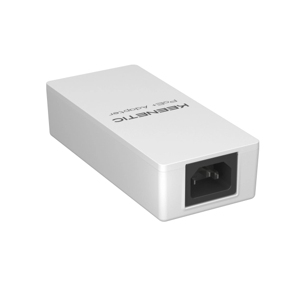 KEENETIC POE+ ADAPTER (KN-4510), INIETTORE POE+ CONFORME 802.3AF/AT