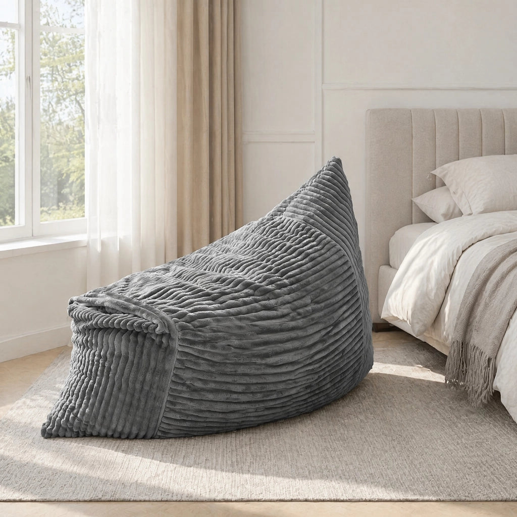 Divano convertibile 3 in 1 70,87 x 49,21 pollici grigio chiaro
