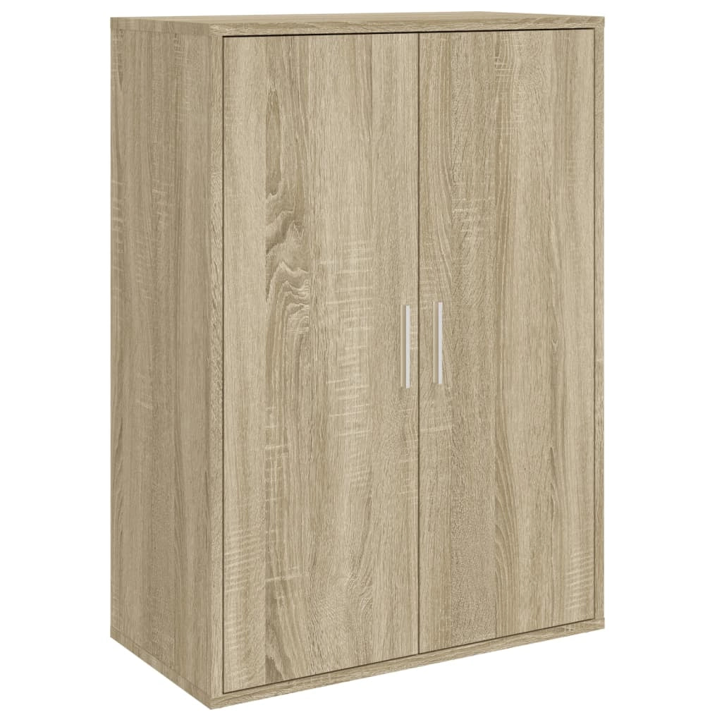 Buffet credenza cassettiera armadio mobile contenitore organizer per cucina soggiorno salotti set da 2 Sonoma 60 x 31 x 84 cm legno ingegnerizzato marrone 02_0036819