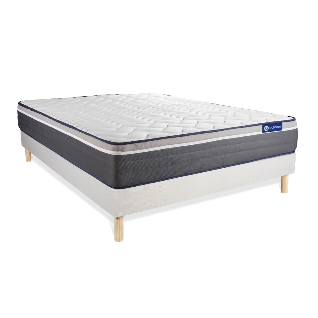 Kit rete e materasso Actiflex plus 120x190cm - Spessore : 26cm - Molle insacchettate e memory foam- molto rigido