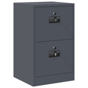 Armadio per File con cassetto Antracite 45,5 x 42 x 74,5 cm CFW7435778