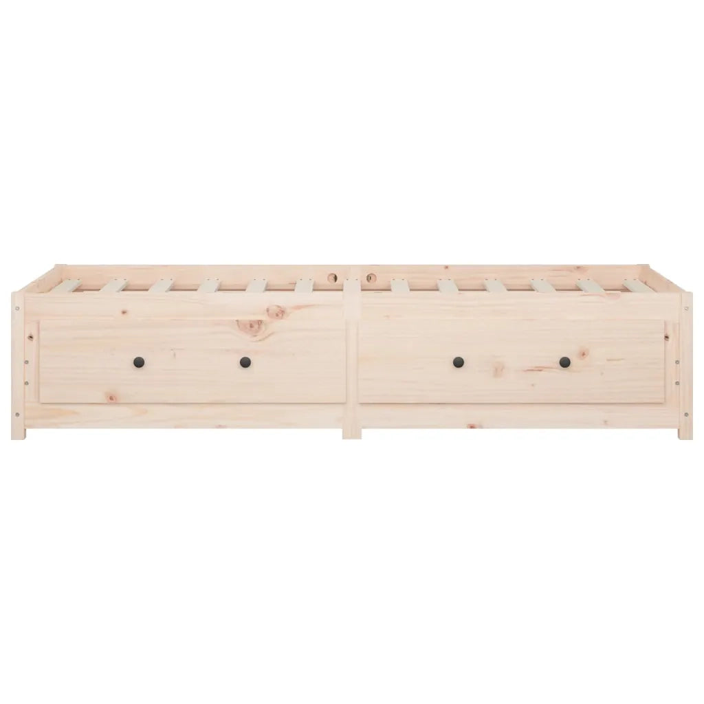Dormeuse senza Materasso-Divano Letto-Struttura Letto 90x200 cm in Legno Massello di Pino 104975