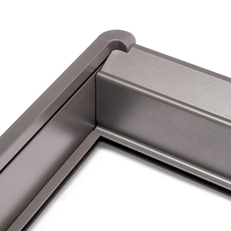 Telaio con guide a estrazione totale e chiusura morbida per accessori per armadi Quartz, 762-788mm, Alluminio e plastica