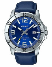 CASIO SPORT COLLECTION Mod. DIVER 50M LEATHER - BLUE