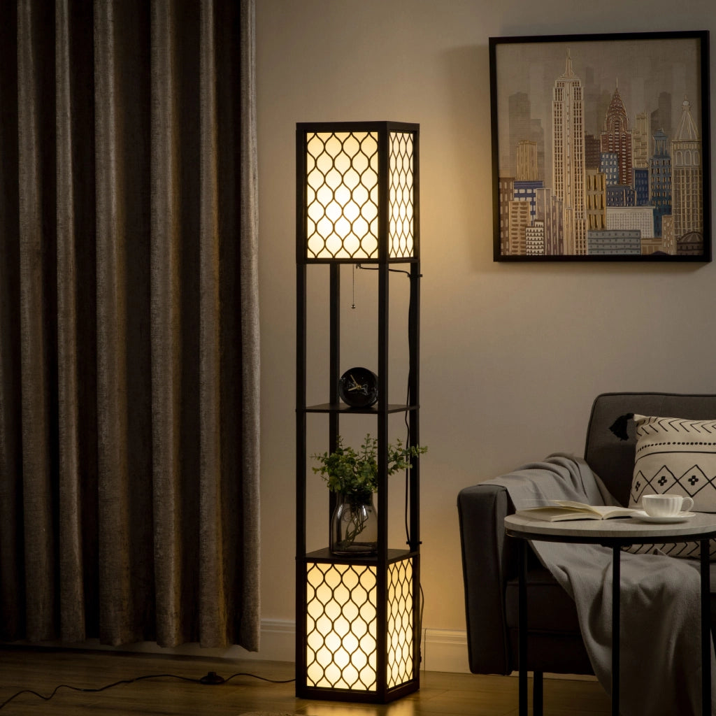Lampada da Terra ¨C zephmum ¨C 26x26x156 cm