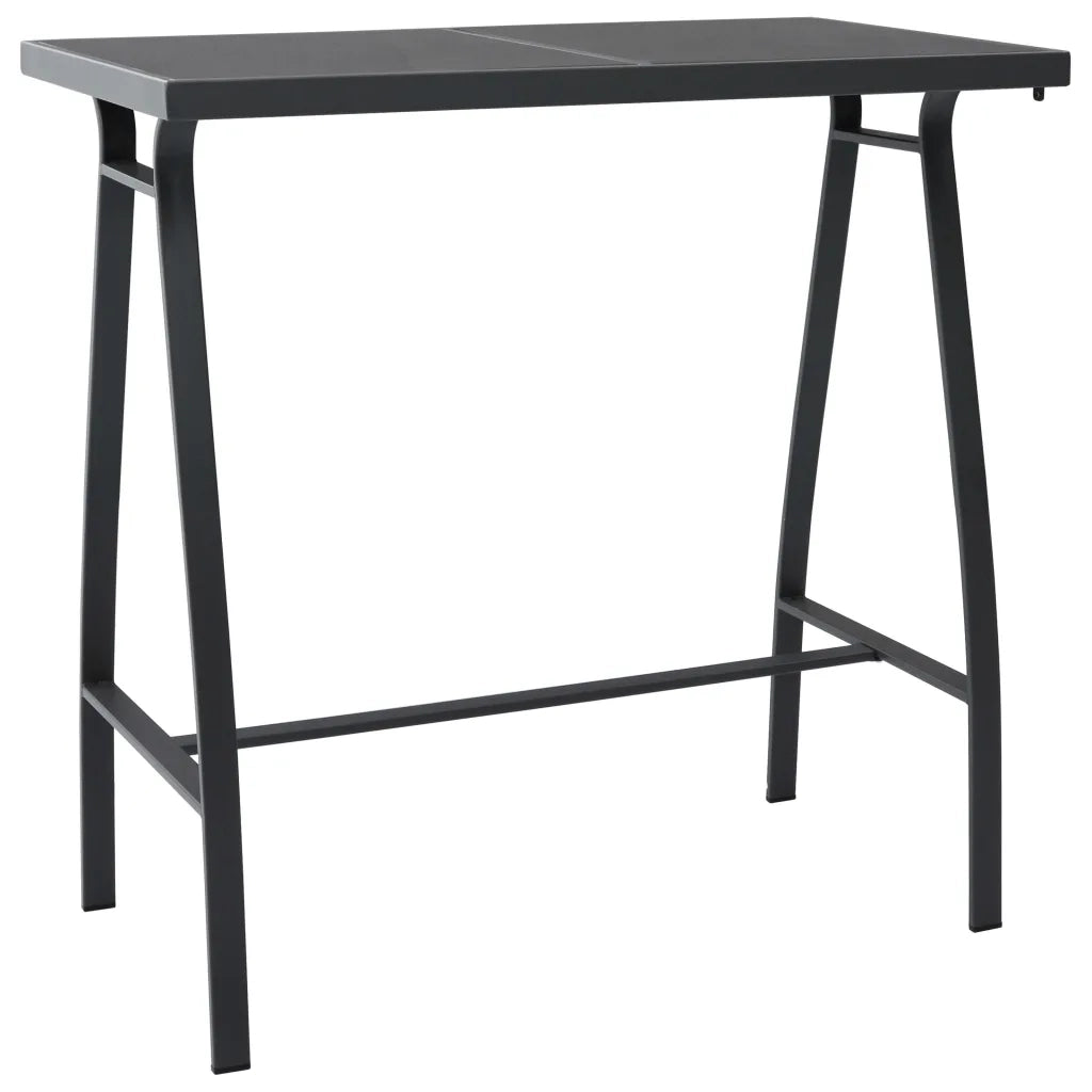 Set Bar da Giardino 5 pz Nero 3073576